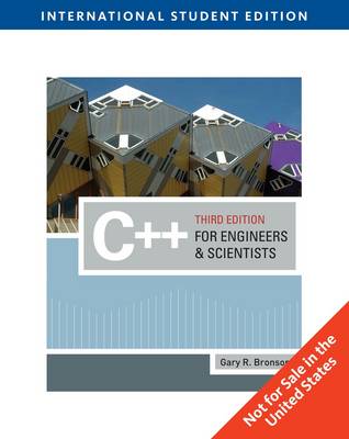 C++ for Engineers and Scientists