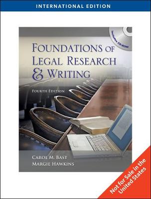Foundations of Legal Research and Writing, International Edition