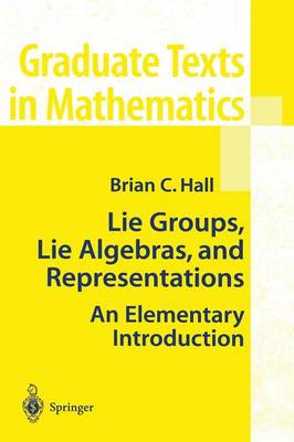 Lie Groups, Lie Algebras, and Representations