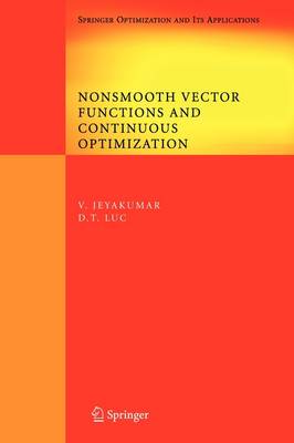Nonsmooth Vector Functions and Continuous Optimization