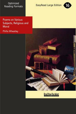 Poems on Various Subjects, Religious and Moral
