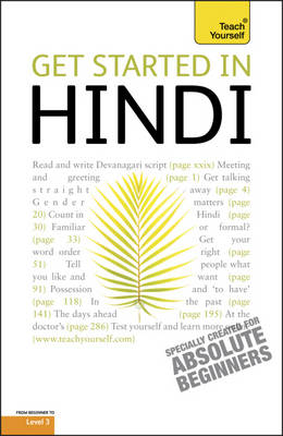 Get Started in Hindi: Teach Yourself