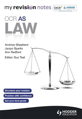 My Revision Notes: OCR AS Law