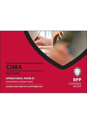CIMA - Enterprise Operations: Operational paper E1