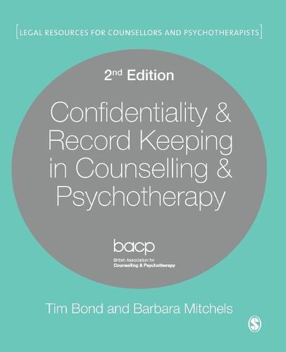 Confidentiality & Record Keeping in Counselling & Psychotherapy