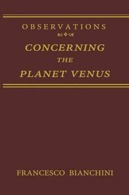 Observations Concerning the Planet Venus