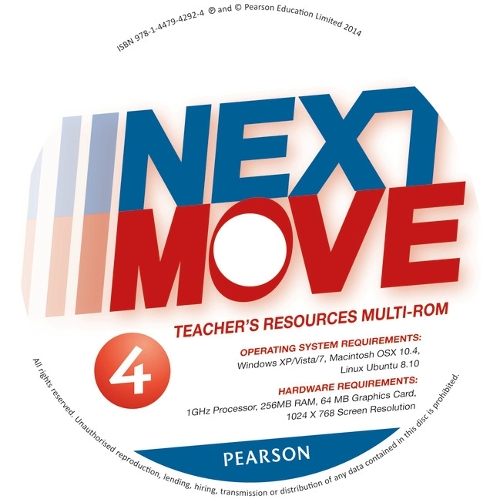 Next Move 4 Teacher's Multi-ROM for pack