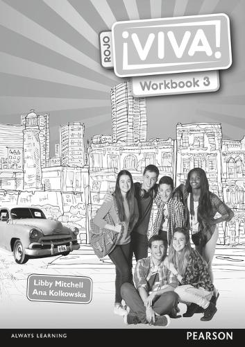 Viva! 3 Rojo Workbook (pack of 8)