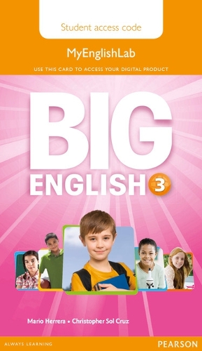 Big English 3 Pupil's MyLab Access Code for Pack