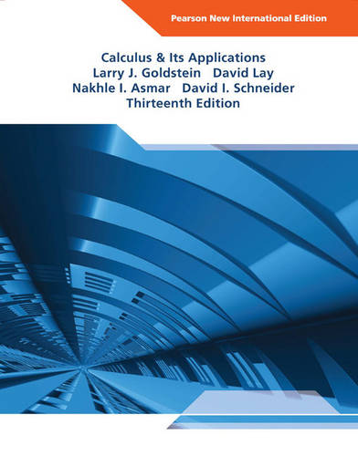 Calculus & Its Applications Pearson New International Edition, plus MyMathLab without eText