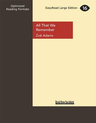 All That We Remember
