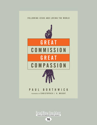 Great Commission, Great Compassion