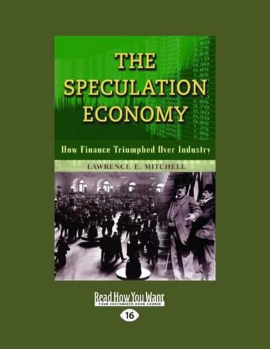 The Speculation Economy