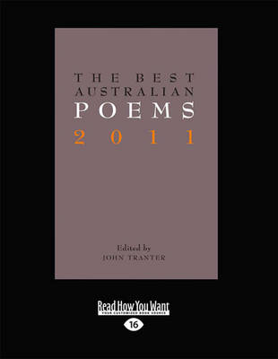 The Best Australian Poems 2011