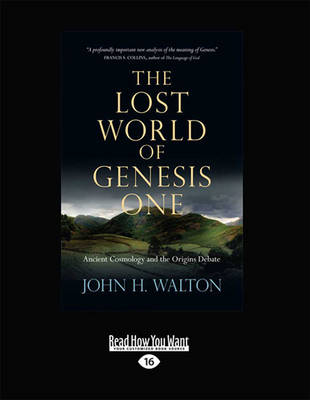 The Lost World of Genesis One