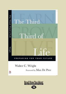 The Third Third of Life