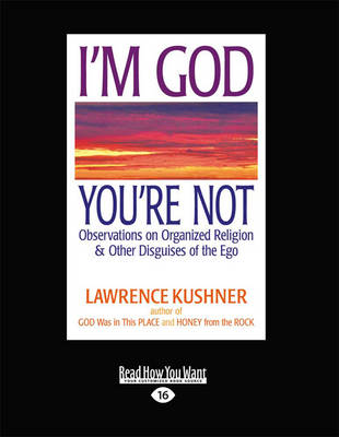I'm God; You're Not