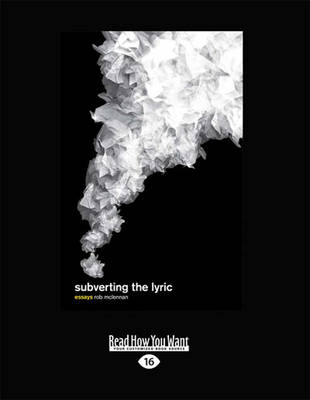 Subverting the Lyric