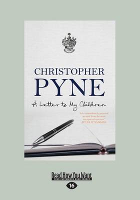 A Letter to My Children