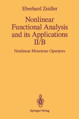 Nonlinear Functional Analysis and its Applications