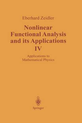 Nonlinear Functional Analysis and its Applications