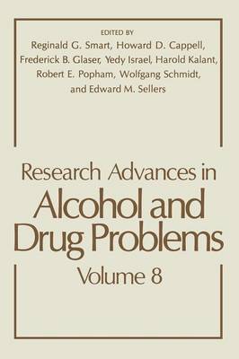 Research Advances in Alcohol and Drug Problems