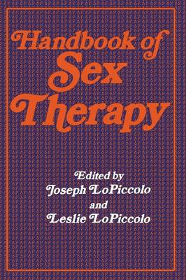 Handbook of Sex Therapy