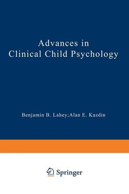 Advances in Clinical Child Psychology