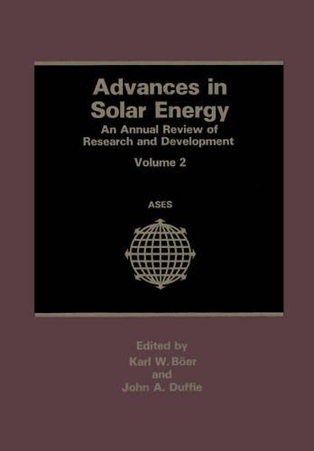 Advances in Solar Energy