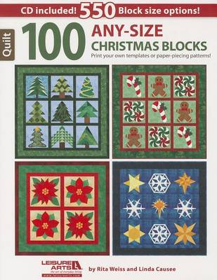 100 Any-Size Christmas Blocks