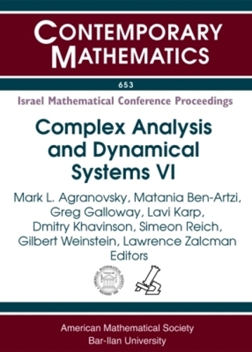 Complex Analysis and Dynamical Systems VI