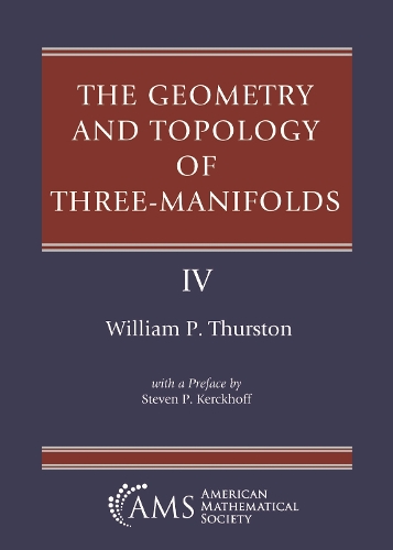 The Geometry and Topology of Three-Manifolds