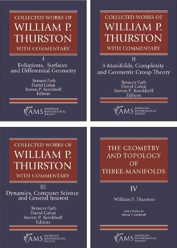 Collected Works of William P. Thurston with Commentary (the Set)