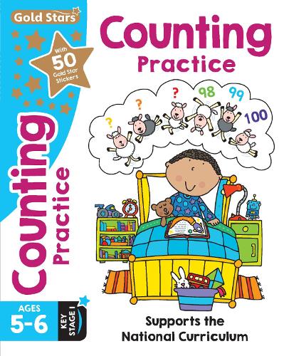 Gold Stars Counting Practice Ages 5-6 Key Stage 1