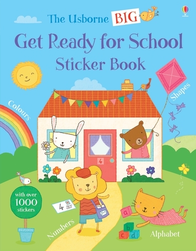 Usborne Big Get Ready for School Sticker book