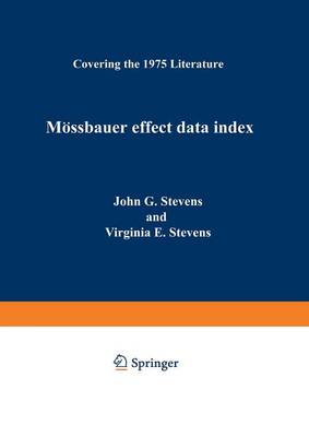 Mössbauer Effect Data Index