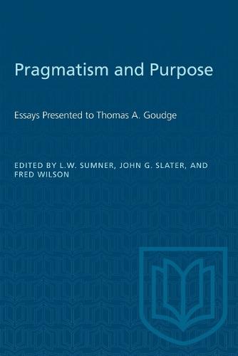 Pragmatism and Purpose