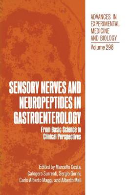 Sensory Nerves and Neuropeptides in Gastroenterology
