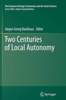 Two Centuries of Local Autonomy