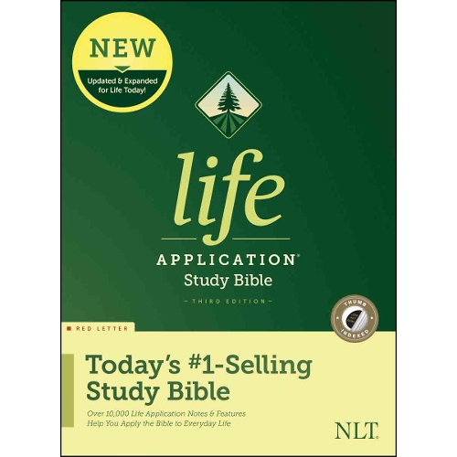 NLT Life Application Study Bible, Third Edition, Indexed