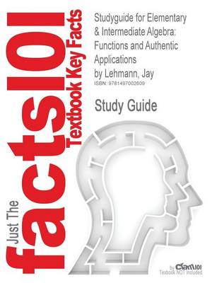 Studyguide for Elementary & Intermediate Algebra