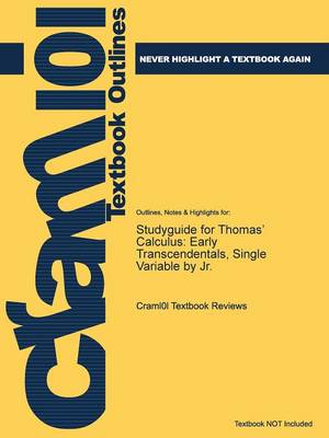 Studyguide for Thomas' Calculus