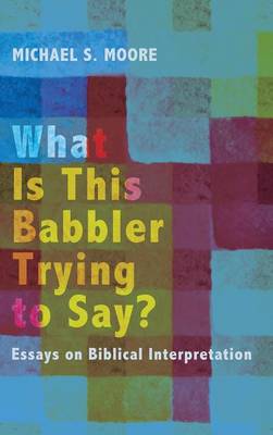 What Is This Babbler Trying to Say?
