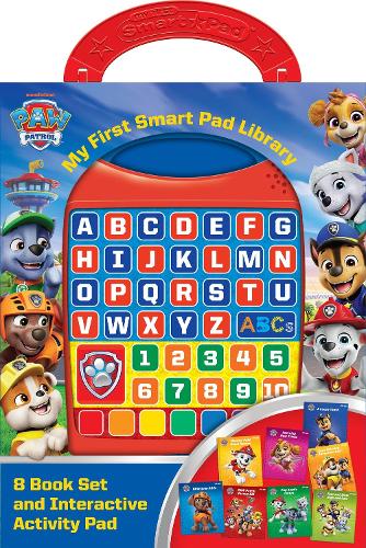 Nickelodeon PAW Patrol: My First Smart Pad Library 8-Book Set and Interactive Activity Pad Sound Book Set