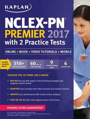 Nclex-PN Premier 2017 with 2 Practice Tests