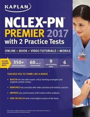 NCLEX-PN Premier 2017 with 2 Practice Tests