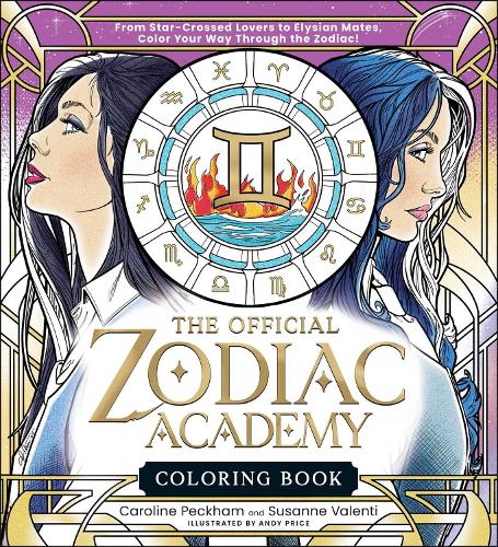 The Official Zodiac Academy Coloring Book