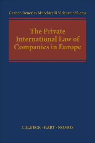 The Private International Law of Companies in Europe
