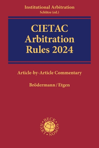 CIETAC Arbitration Rules 2024