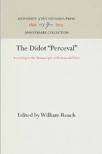 The Didot "Perceval"